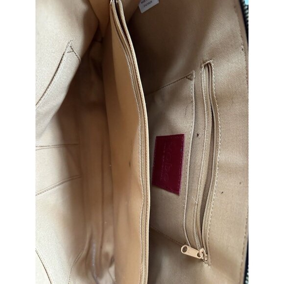 Hobo The Original Brown Leopard Cheetah Print Leather Purse Handbag Bag - Picture 7 of 13